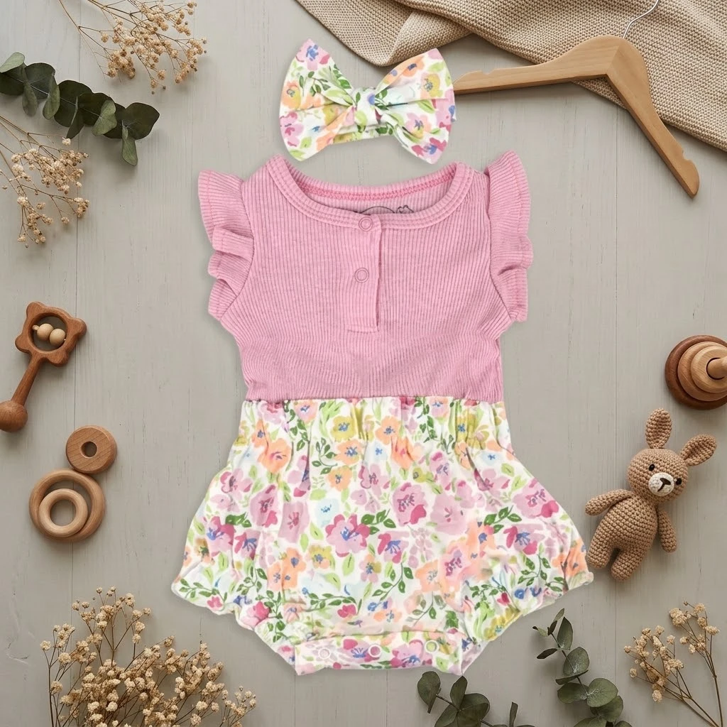Valiantier-Skirt+Headband - rose red - 0-3/3-6/6-9M