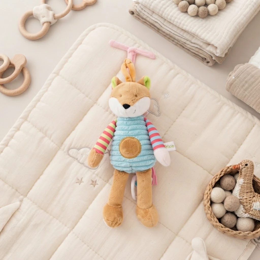 Sunnozy-Clourful Musical Toys - fox - 0m+